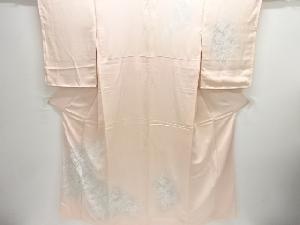 菊萩模様刺繍訪問着